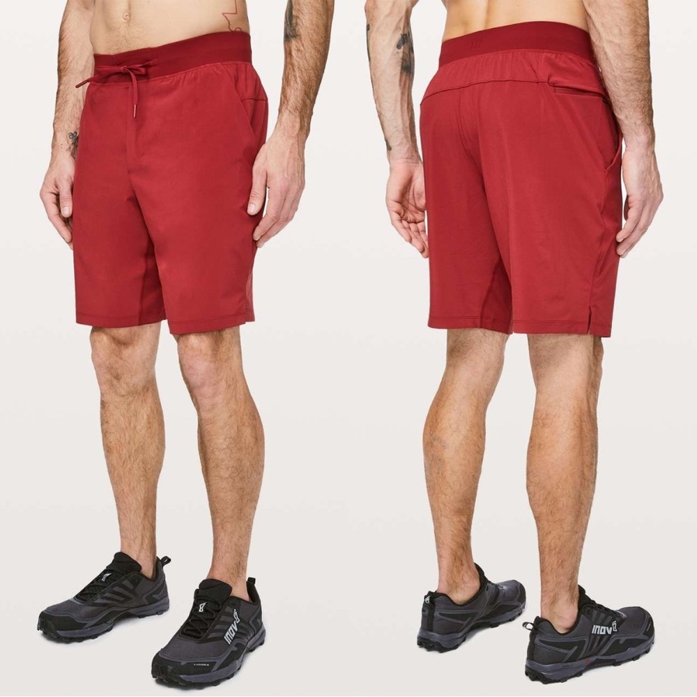 Lululemon T.H.E. Short 9" Caliente Red Athletic Workout Large
